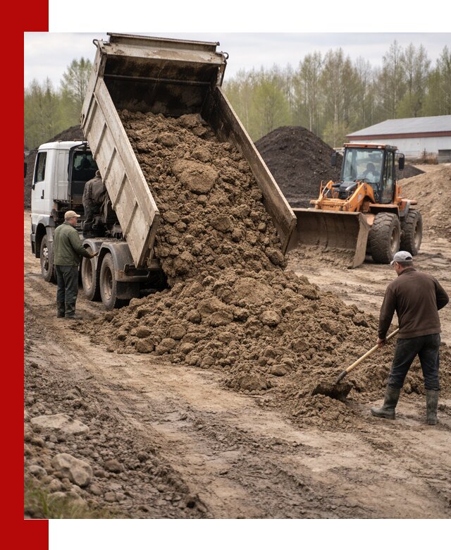 Доставка глин и суглинков в Краснокаменске оптом и вкрай