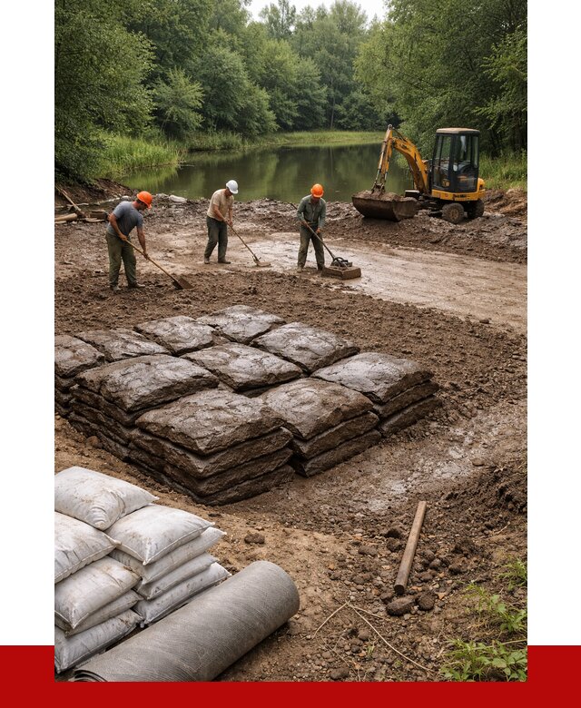 Купить глину для пруда в Краснокаменске от 4599 р. с доставкой | ПРОНЕРУДКсн