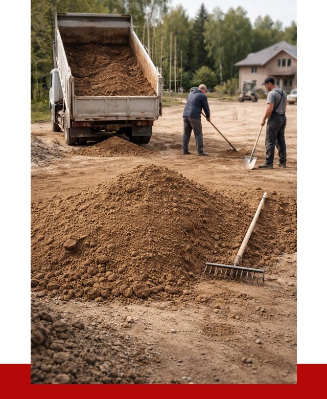 Суглинок для планировки в Краснокаменске с доставкой от 4293 р. | ПРОНЕРУДКсн