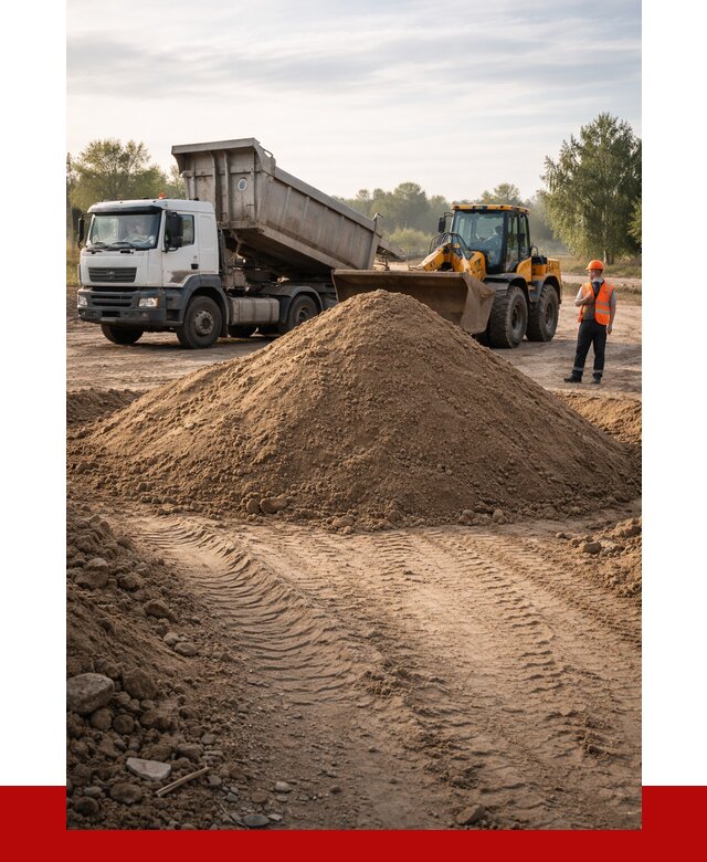 Купить песчаный грунт с доставкой в Краснокаменске от 4293 р. | ПРОНЕРУДКсн