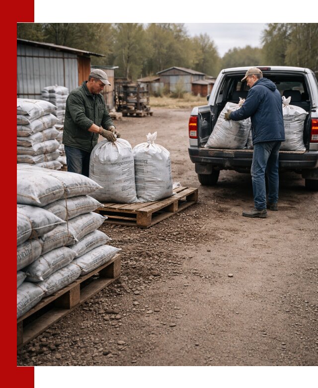 Купить конский навоз в мешках с доставкой в Краснокаменске