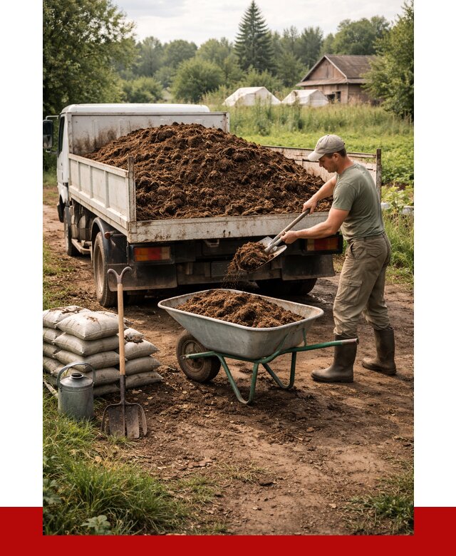 Купить коровий навоз с доставкой в Краснокаменске от 1840 р. | ПРОНЕРУДКсн