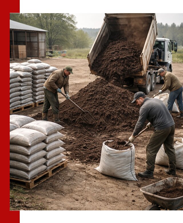 Доставка компоста оптом и в розницу в Краснокаменске