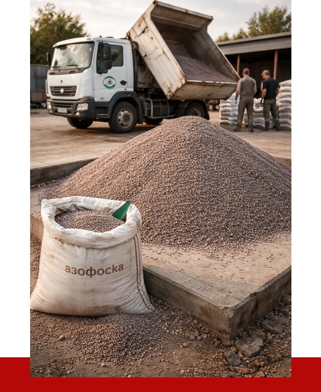 Купить азофоска в Краснокаменске с доставкой от 1227 р. за куб | ПРОНЕРУДКсн