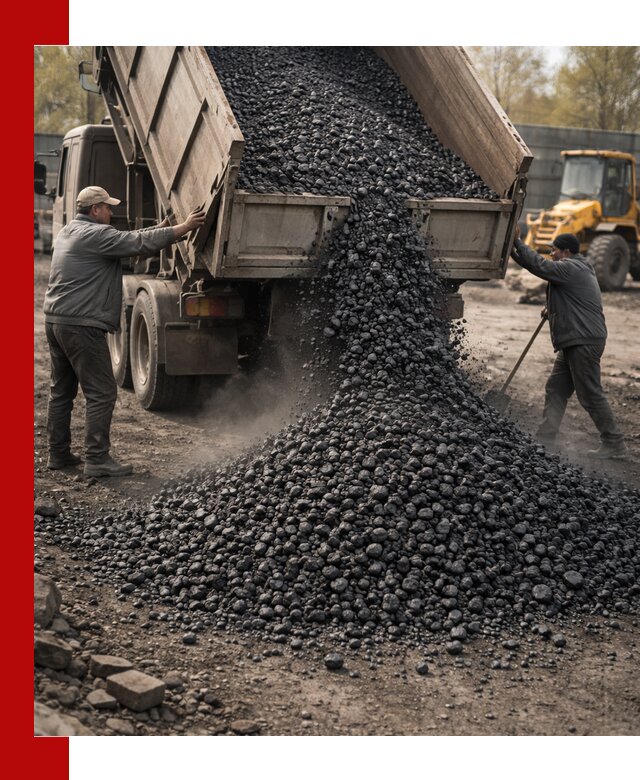 Доставка угля семечка самосвалами в Краснокаменске