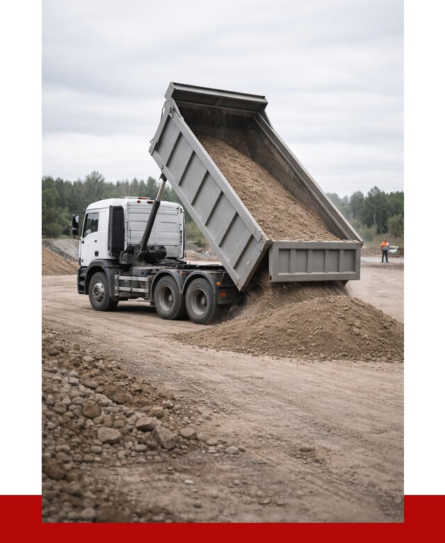 Доставка самосвалом 15 кубов в Краснокаменске от 6644 руб. | ПРОНЕРУДКсн