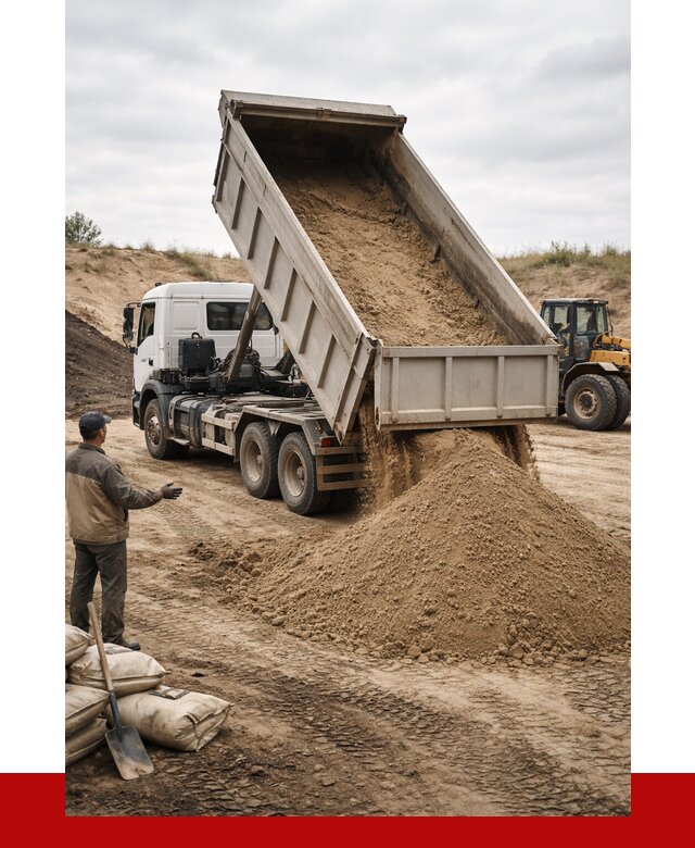 Доставка самосвалом 20 кубов в Краснокаменске от 7666 р. | ПРОНЕРУДКсн