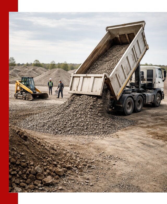 Доставка самосвалом 25 м³ в Краснокаменске быстро и надежно