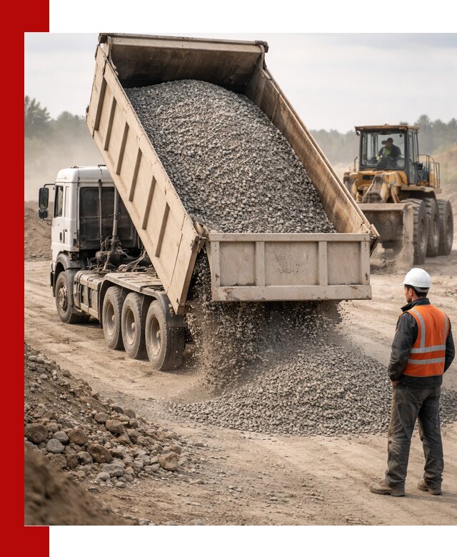 Доставка самосвалом 40 кубов цемента и сыпучих в Краснокаменске