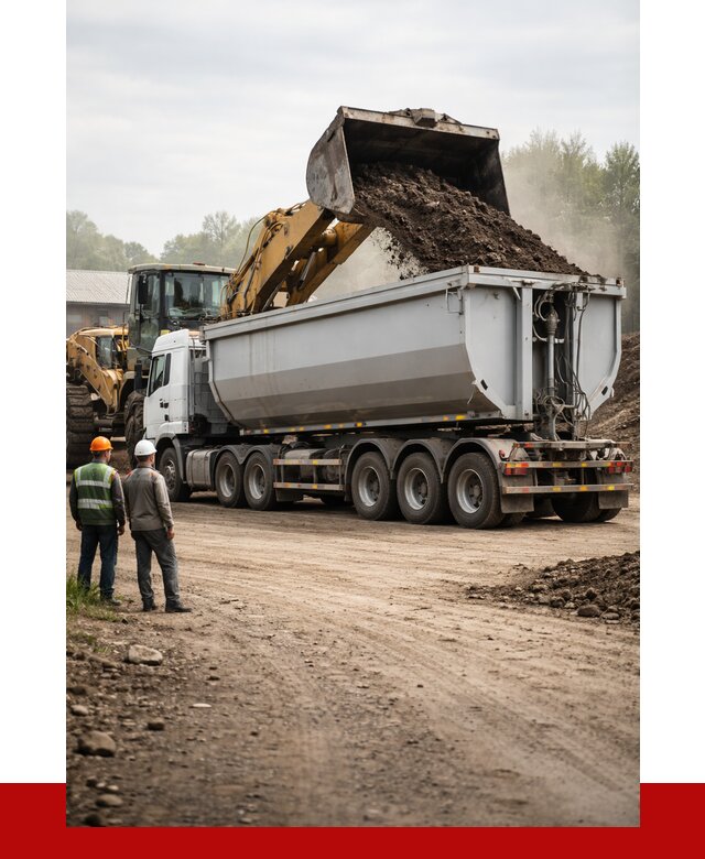 Аренда Тонар 40 тонн в Краснокаменске от 6644 руб. в сутки | ПРОНЕРУДКсн