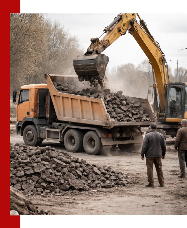 Вывоз асфальта и асфальтового покрытия в Краснокаменске