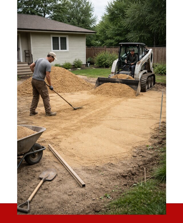 Отсыпка участка песком в Краснокаменске, от 2555 р., ПРОНЕРУДКсн