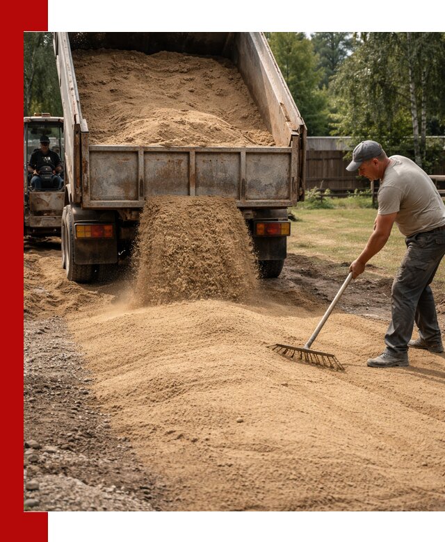 Отсыпка участка песком в Краснокаменске быстро и качественно