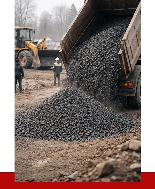 Асфальтовая крошка в Краснокаменске с доставкой от 1840 р. | ПРОНЕРУДКсн